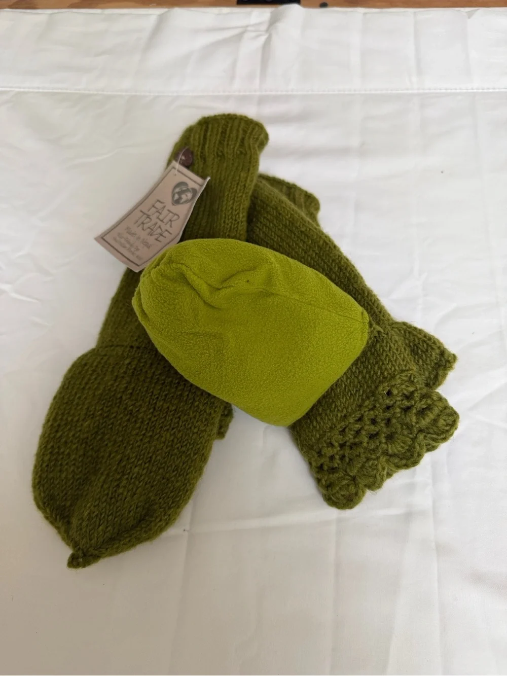 Fair Trade olive green